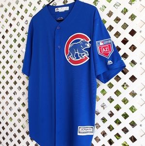Chicago Cubs Addison Russell Blue Jersey